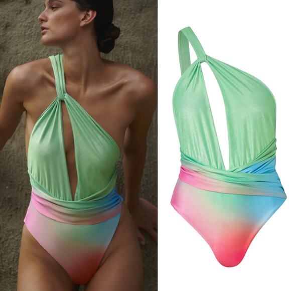 Baobab Collection Other - NWT Baobab Oriana One Piece Swimsuit in Candy Swirl Size Medium